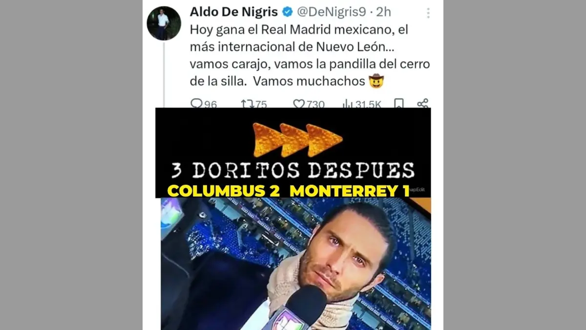 Rayados es víctima de los memes tras perder la semifinal de ida contra Columbus Crew