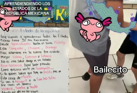 En el pizarrón, este maestro ingenió una forma más fácil de aprender. En el pizarrón, este maestro ingenió una forma más fácil de aprender.