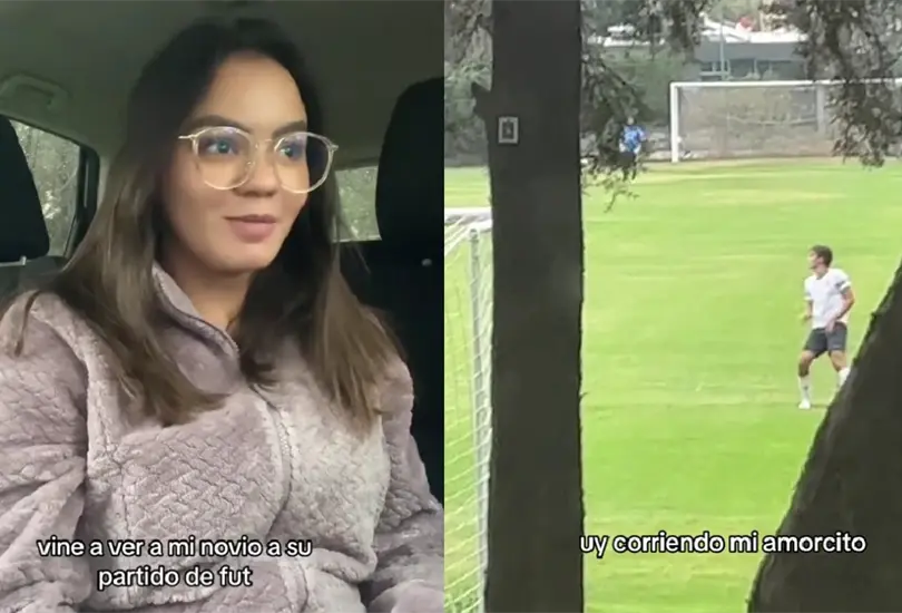 La chica sigui&oacute; con su compromiso a pesar de la tormenta.