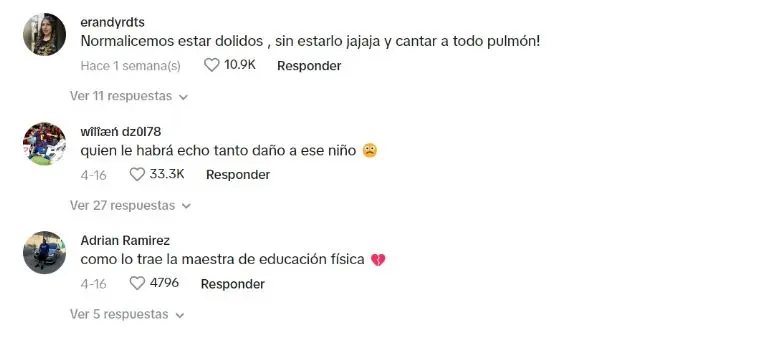 La gente no pudo evitar imaginarse el enamoramiento de este niño por su maestra. Captura de pantalla