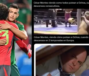 César Montes suma su segundo descenso consecutivo y es víctima de los memes, ¿y Ochoa?