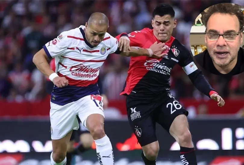 Faitelson revent&oacute; a Chicharito Hern&aacute;ndez por provocar bronca en el Chivas vs Atlas