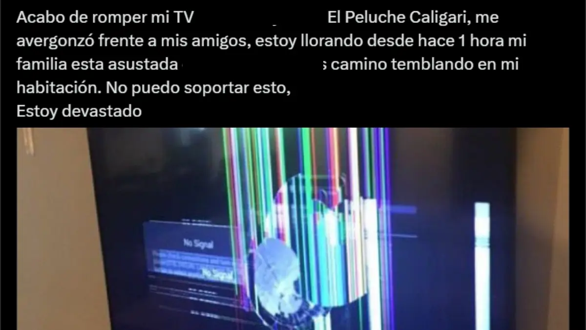 Peluche Caligari es víctima de los memes tras caer en la Kings League Américas