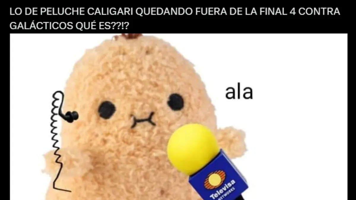 Peluche Caligari es víctima de los memes tras caer en la Kings League Américas