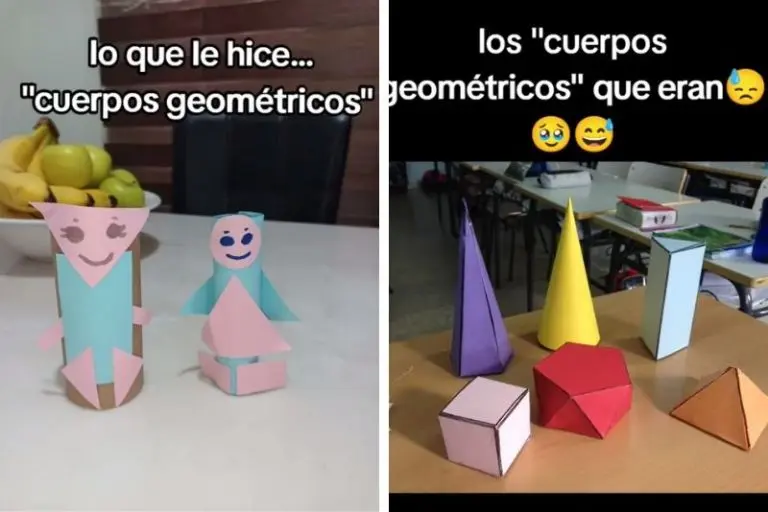 Una mamá se equivocó en la tarea de su hija y lo compartieron en redes - Captura
