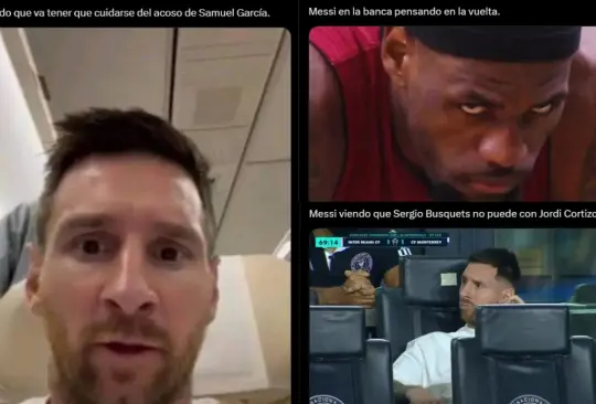 Los memes se hicieron presentes tras la derrota del Inter Miami contra Rayados en un partido que no contó con la presencia de Lionel Messi.