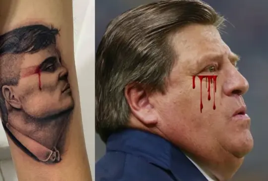 El Piojo Herrera fue comparado con un tatuaje. El Piojo Herrera fue comparado con un tatuaje.