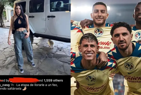 Chicote fue indirecteado por su esposa en pleno partido del América.