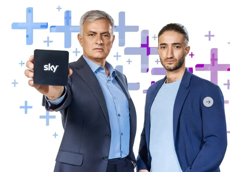 SKY actualmente es anunciado por José Mourinho - sky.com.mx