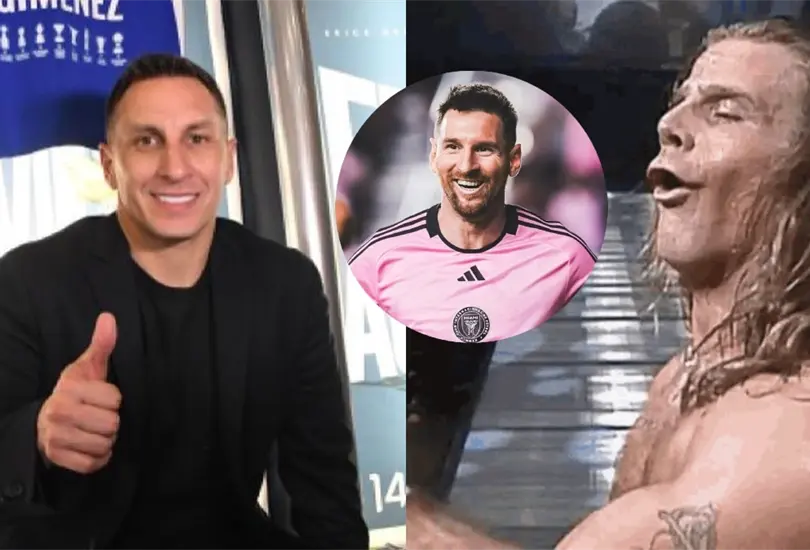 Chaco Gim&eacute;nez le puso el pecho a las balas y protegi&oacute; a Messi de los malos comentarios.