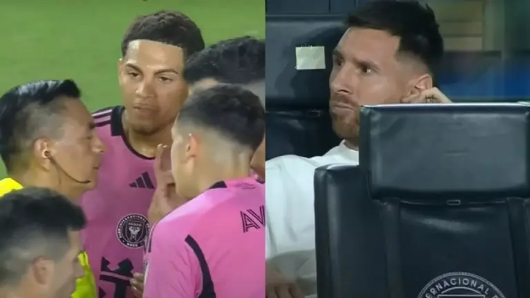 Lionel Messi e Inter Miami confrontaron al árbitro después de su partido vs Rayados - Archivo Referee