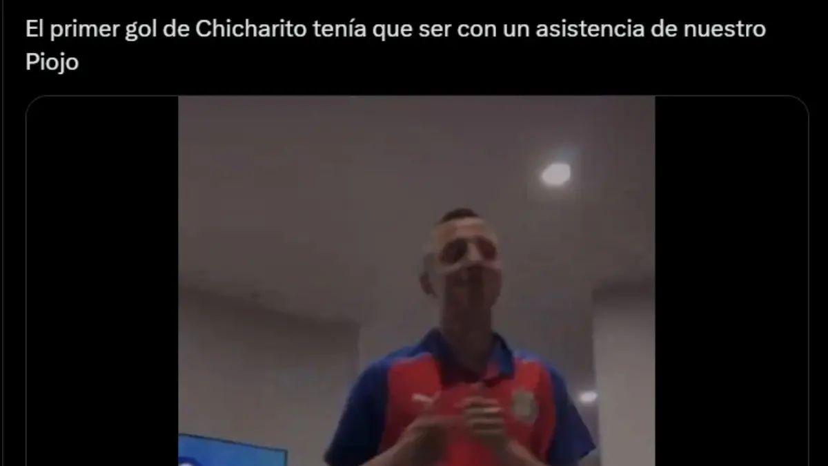 'Chicharito' provoca ola de memes tras marcar su primer gol con Chivas en el torneo