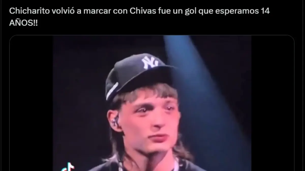 'Chicharito' provoca ola de memes tras marcar su primer gol con Chivas en el torneo