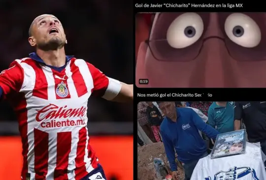 Chicharito volvió a marcar gol con Chivas luego de 14 años y conmovió a muchos aficionados.