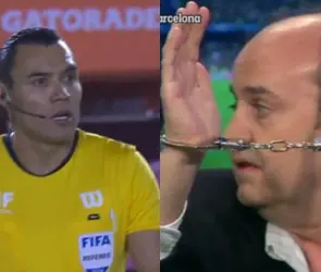 Afición de Cruz Azul explota contra el Gato Ortiz por arbitraje en contra del equipo