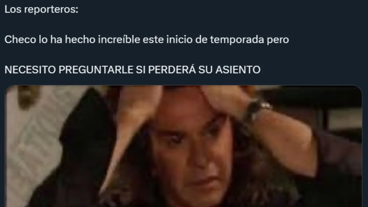 Estornudo de Checo P&eacute;rez tras conseguir podio en GP de Jap&oacute;n causa ola de memes