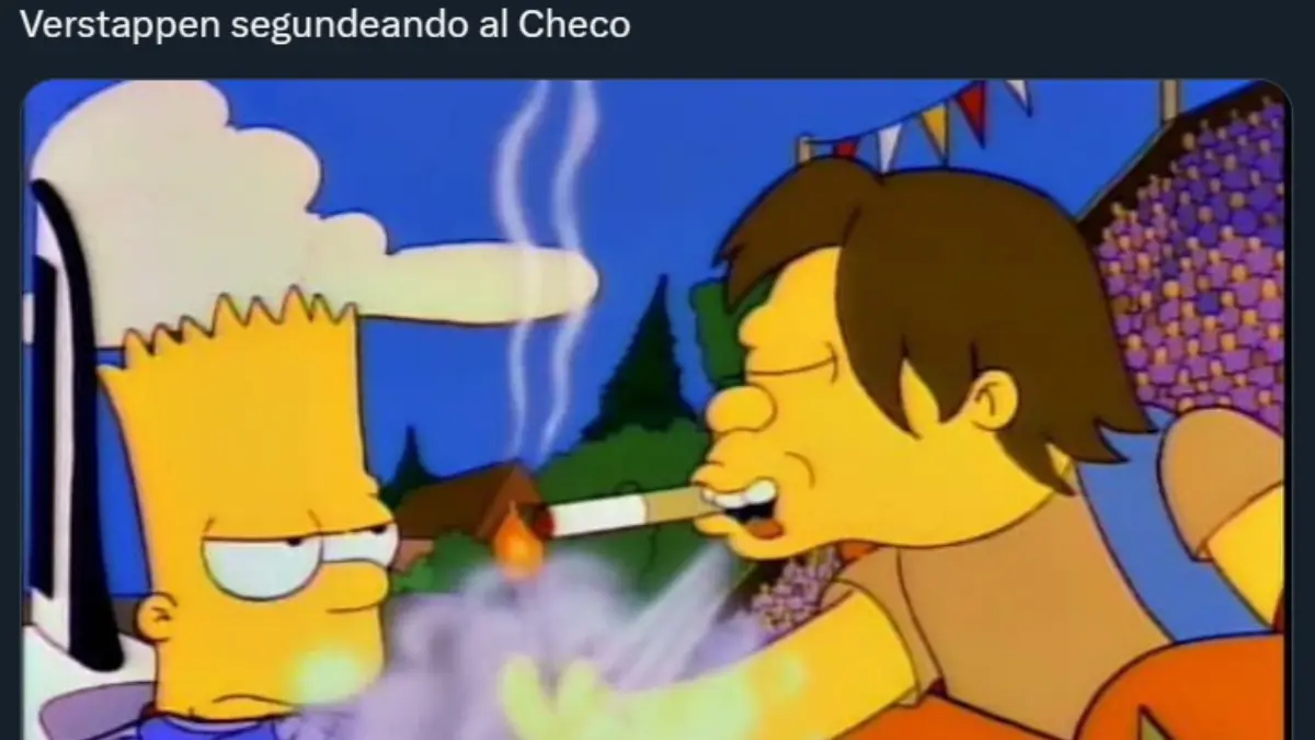 Estornudo de Checo P&eacute;rez tras conseguir podio en GP de Jap&oacute;n causa ola de memes