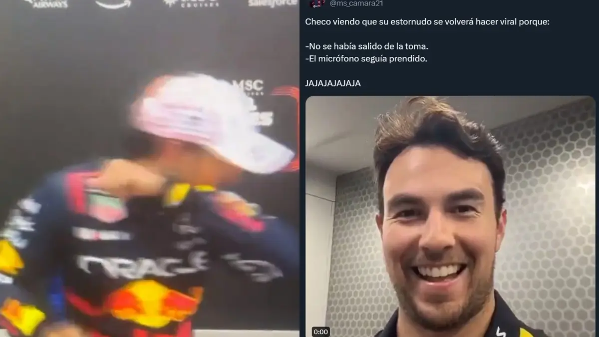 Los aficionados 'celebraron' el podio de Checo P&eacute;rez en el GP de Jap&oacute;n con los tradicionales memes.