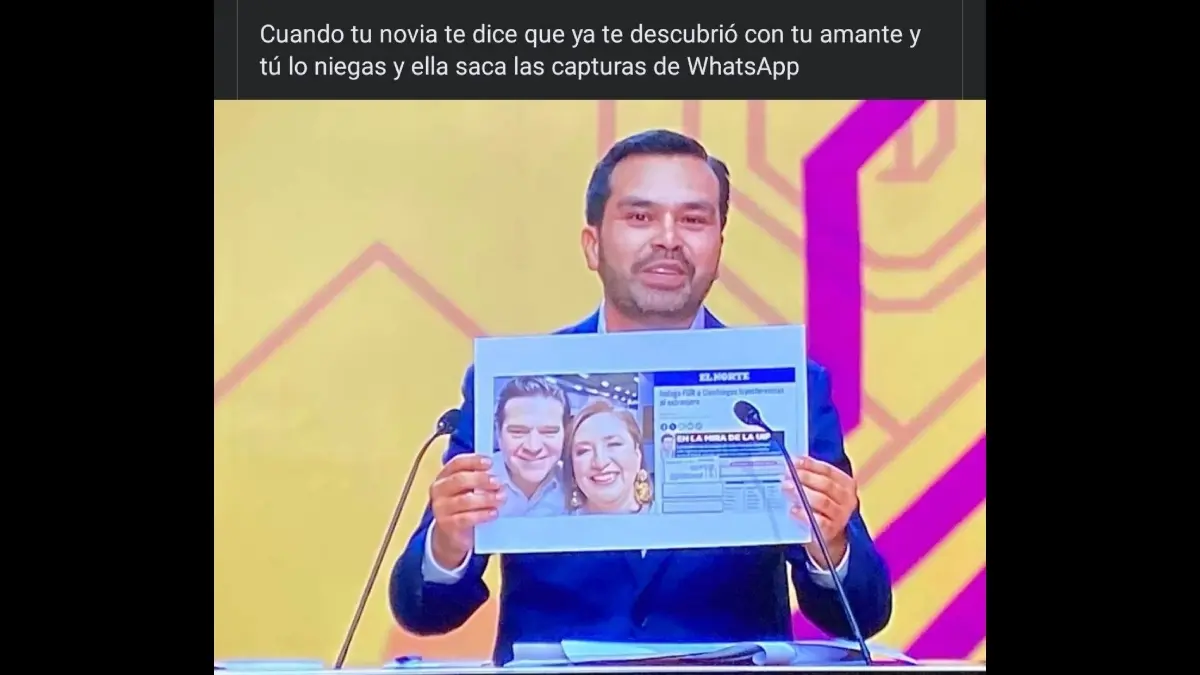 Los mejores memes que dejó el Debate Presidencial 2024 entre Sheinbaum, Xóchitl y Máynez