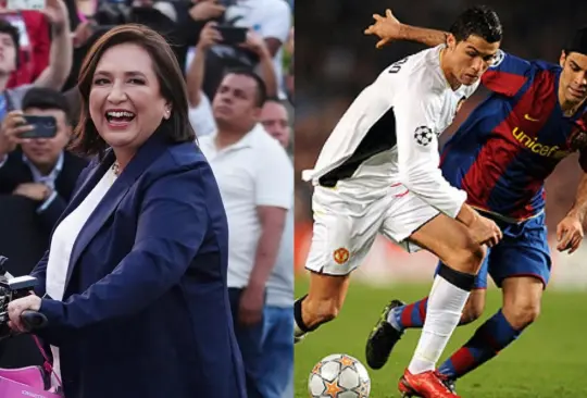 Xóchitl Gálvez se viralizó por un par de comentarios a CR7 y Rafa Márquez.