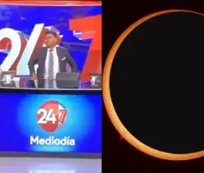 Eclipse Solar: Noticiero mexicano es trolleado EN VIVO con VIDEO fake y obsceno