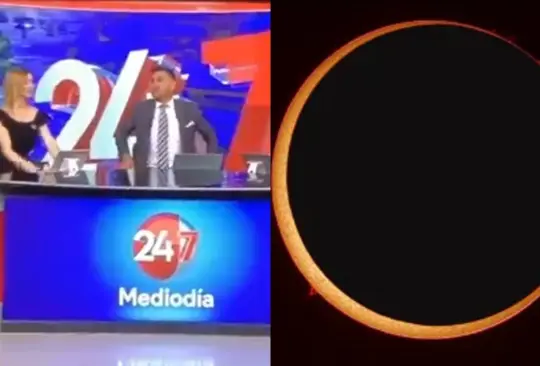 Un noticiero fue víctima de un trolleo por el Eclipse.