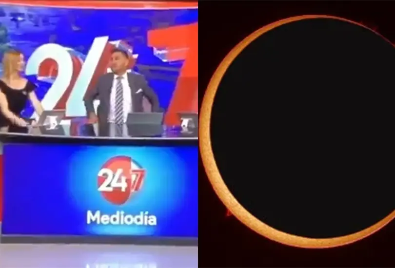 Un noticiero fue víctima de un trolleo por el Eclipse. Un noticiero fue víctima de un trolleo por el Eclipse.