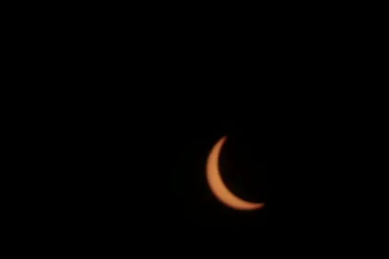 El Eclipse Solar 2024 en Mazatlán capturado por el telescopio de la UNAM - Captura