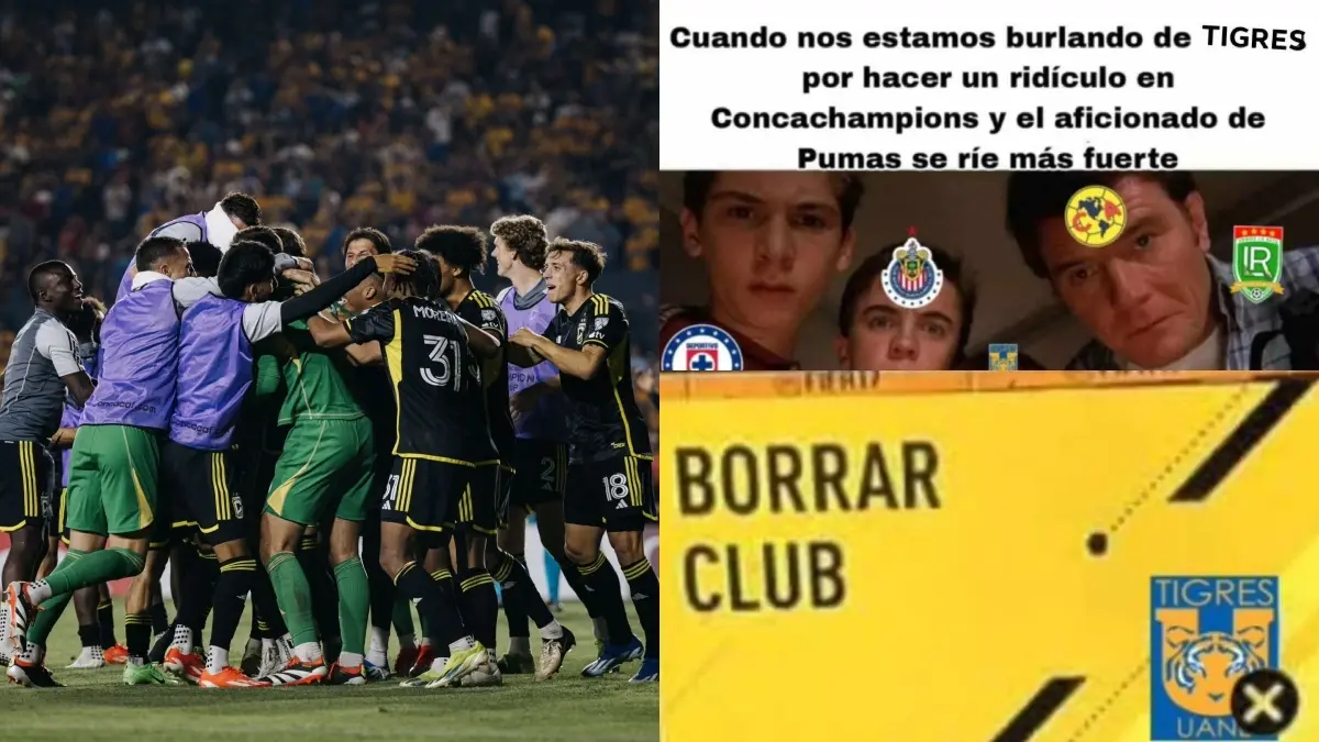 El Columbus Crew elimin&oacute; a los Tigres de la Concachampions y esto trajo consigo infinidad de memes y burlas hacia los regios.