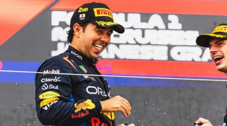 Después de varias competencias, 'Checo' recuperó un lugar en el podio. Instagram @schecoperez