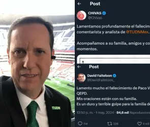 Paco Villa: Mundo del deporte reaccionan al fallecimiento del narrador de Televisa