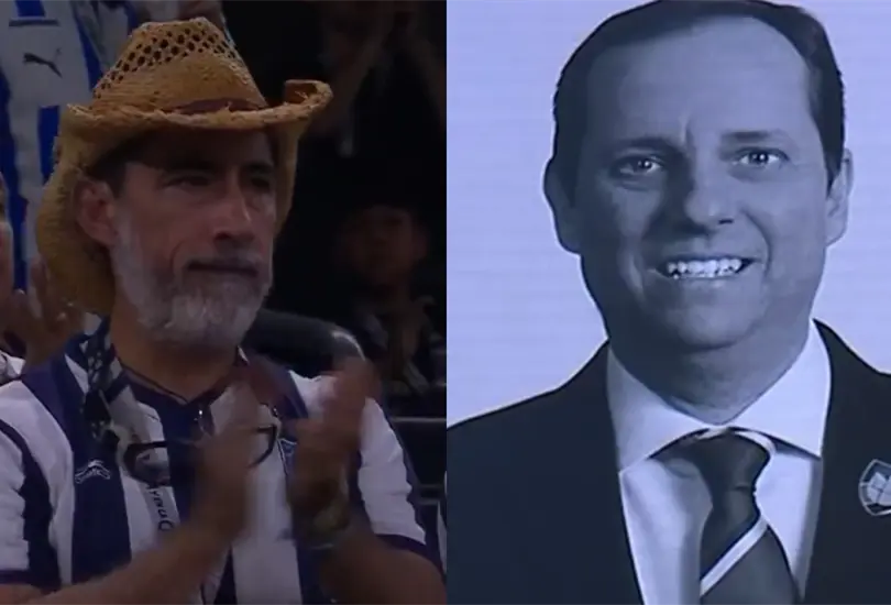 Rayados rindi&oacute; homenaje a Paco Villa.