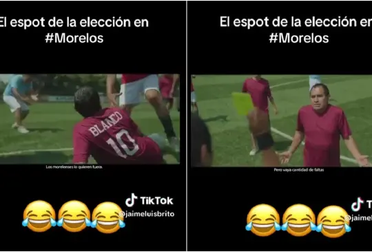 Este spot para el nuevo gobierno de Morelos no pudo evitar la indirecta.