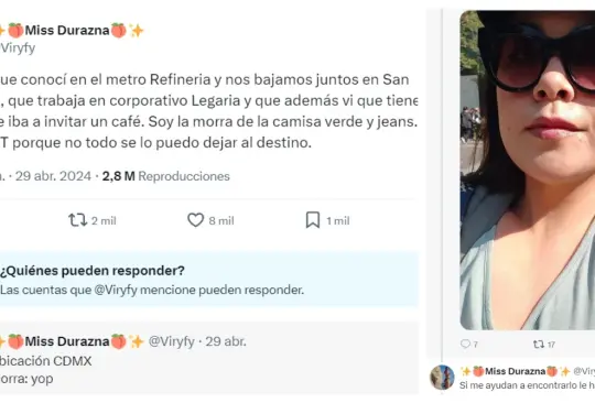 La chica decidió no quedarse con la anécdota y hacer el intento de localizar al joven.