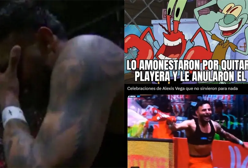 Alexis Vega se convirti&oacute; en v&iacute;ctima de los memes tras su gol anulado con Toluca a Chivas, donde inclus&oacute; solt&oacute; l&aacute;grimas.