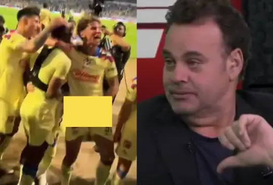 David Faitelson explotó contra Igor Lichnovsky por su gesto obsceno.