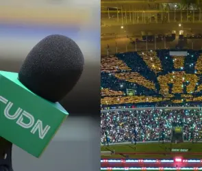 Reportero de TUDN es exhibido por celebrar mosaicos de Pumas tras la eliminación vs Cruz Azul