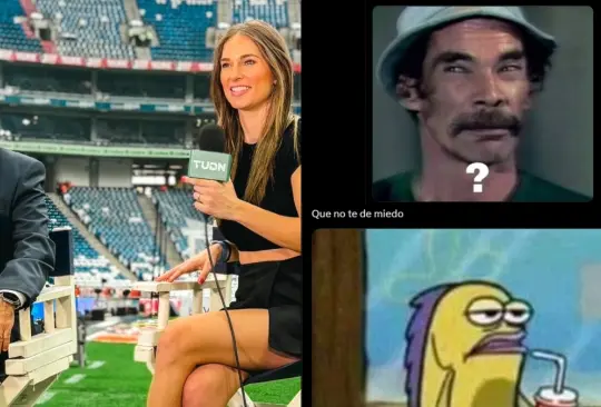 Antonio Nelli fue víctima de memes en redes sociales por aparentemente ver de manera indebida a Carolina Weigend, compañera de trasmisión en TUDN.