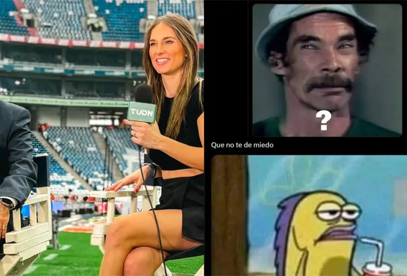 Antonio Nelli fue v&iacute;ctima de memes en redes sociales por aparentemente ver de manera indebida a Carolina Weigend, compa&ntilde;era de trasmisi&oacute;n en TUDN.