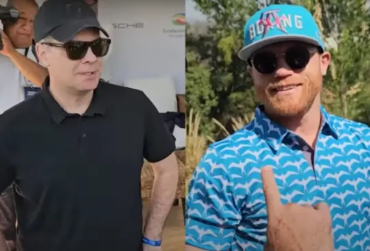 Martinoli le lanzó un reto muy peculiar a Canelo Álvarez en un torneo de golf