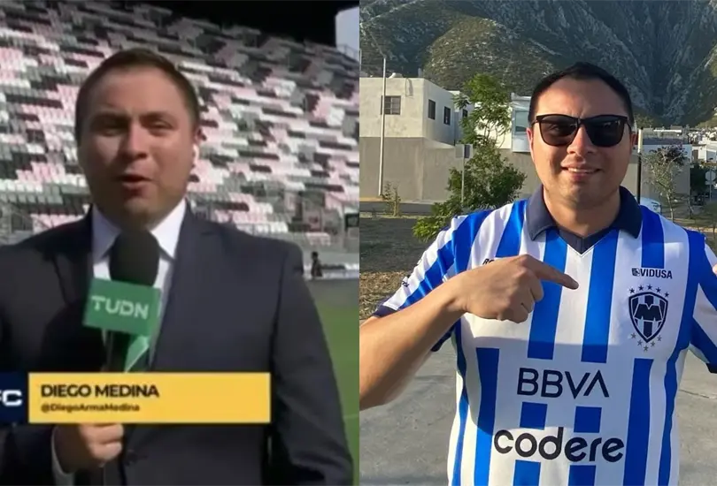 Diego Armando Medina es el narrador que hart&oacute; a los aficionados.