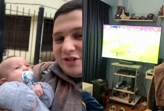 Los hombres de la casa salieron a ver su primer partido de futbol por su cuenta. Los hombres de la casa salieron a ver su primer partido de futbol por su cuenta.