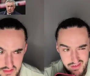Tiktoker imita a Ancelotti, Neymar y Mbappé; se viraliza por su talento (VIDEO)
