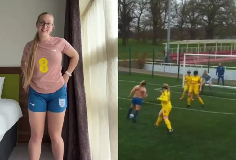 La chica se ha vuelto famosa por sus caracter&iacute;sticas deportivas.