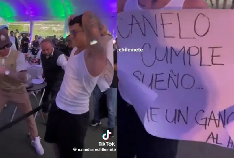 Saúl Canelo Álvarez cumplió un sueño sumamente peculiar. Saúl Canelo Álvarez cumplió un sueño sumamente peculiar.