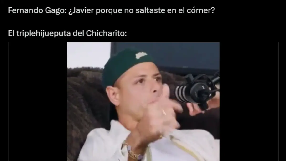 Chivas: 'Chicharito' es víctima de los memes por darle el pase a la Final al América