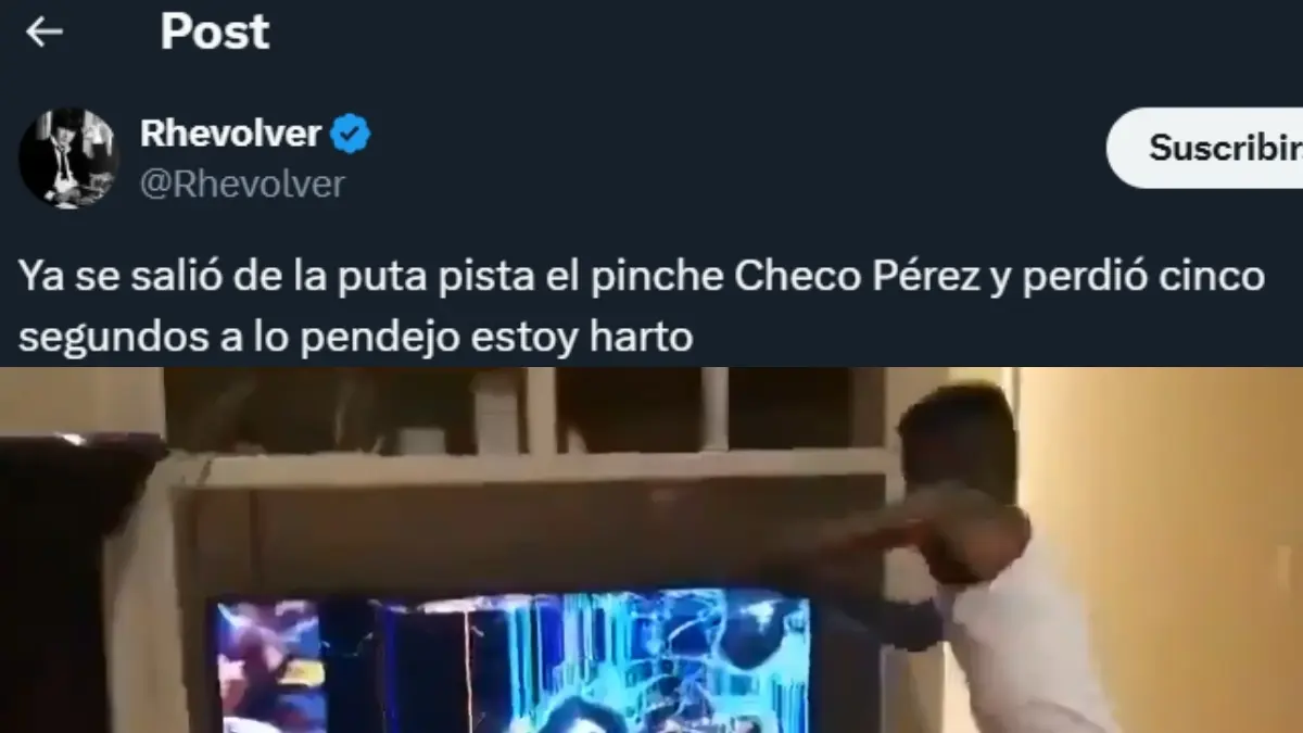 Los aficionados se burlaron de Checo Pérez con los tradicionales memes después de su mala actuación en GP de Imola