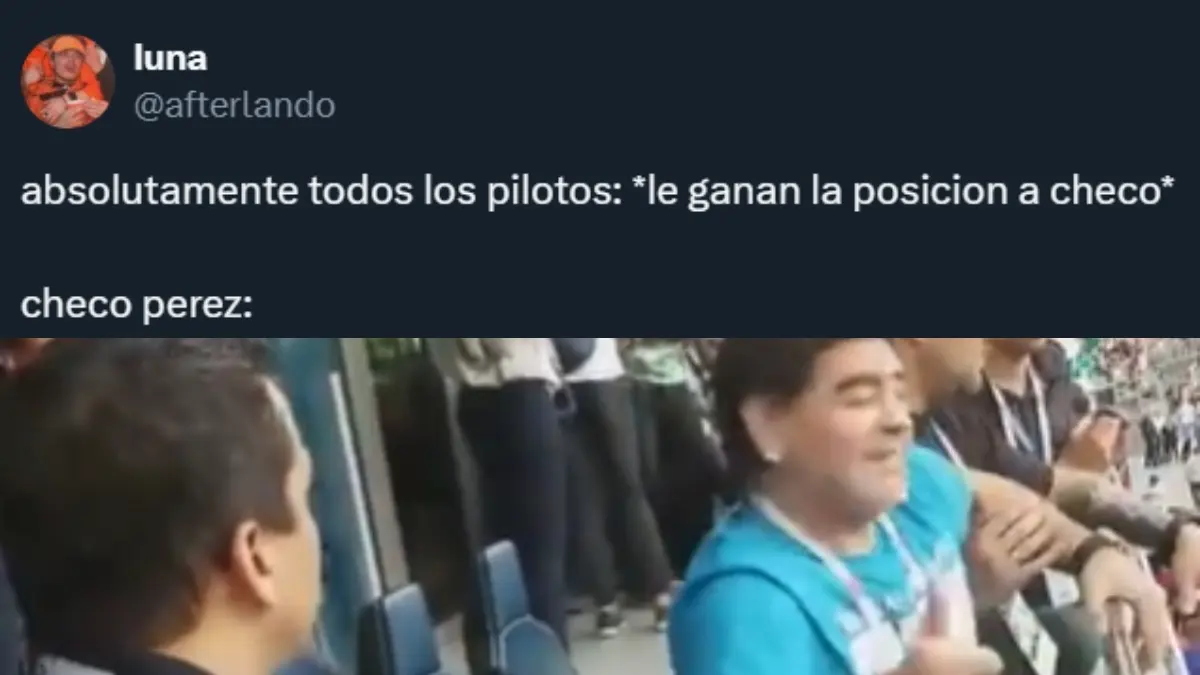 Aficionados se burlan de Checo Pérez con memes por mala actuación en GP de Imola (FOTOS)