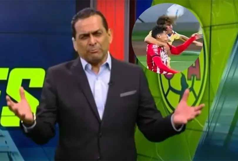 Ramos Rizo dio su contundente opini&oacute;n sobre la falta de Lichnovsky en el gol de Israel Reyes en el Am&eacute;rica vs Chivas