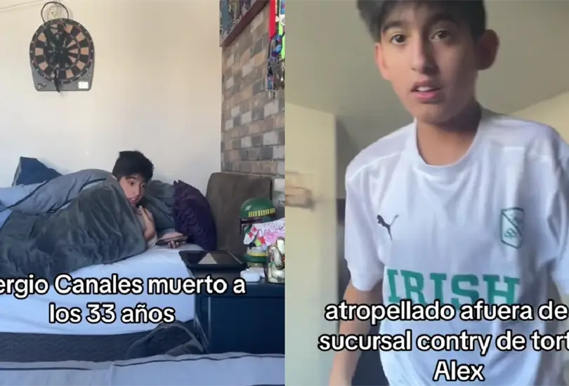 El ni&ntilde;o no pudo evitar la sorpresa ante una noticia de tal impacto.